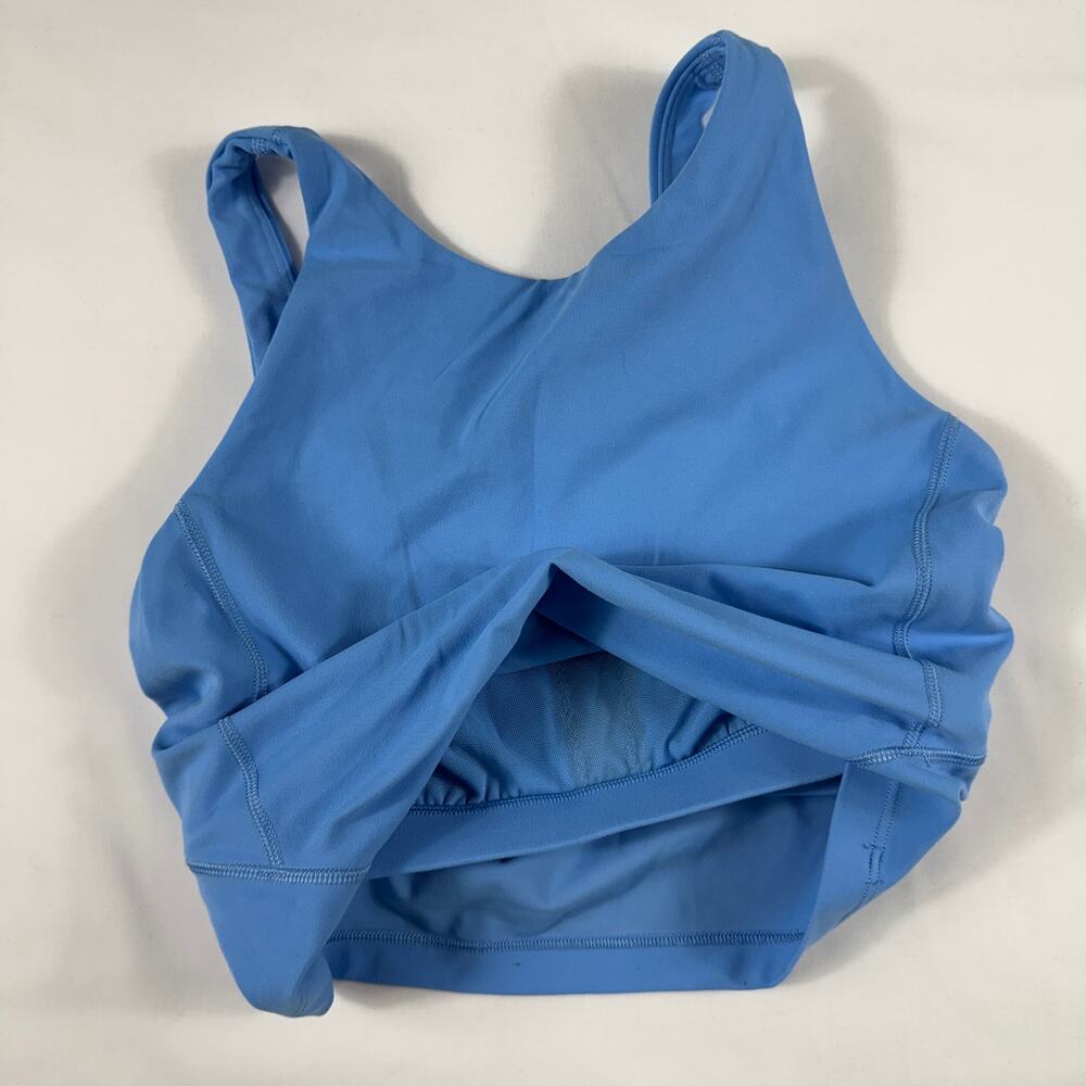 Lululemon Align Tank Tight Fit Cropped Length Size 2 A/B Cup Aero Blue - Picture 7 of 8